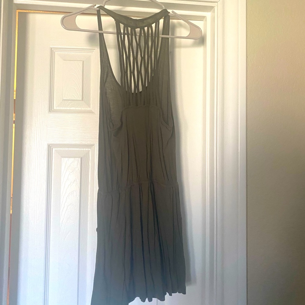 Cute dress or cover up for the summer! You can dress this up or down!